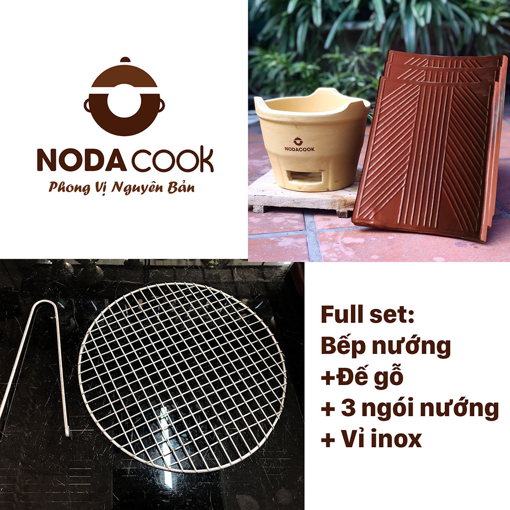 bếp nướng ngói