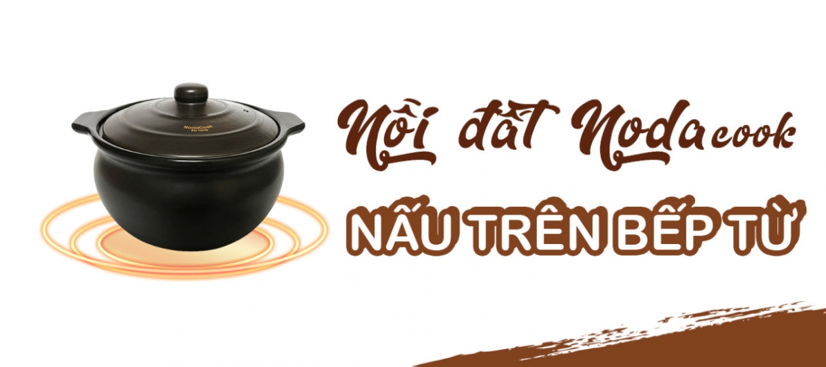 nồi đất nấu bếp từ NodaCook