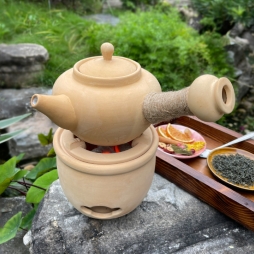 Ấm đun nước trà kèm bếp