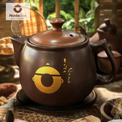 Ấm sắc thuốc bắc đất nung 3 lít (Màu nâu)
