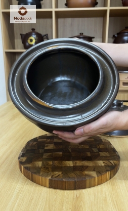 Nồi xông khói men tro núi lửa