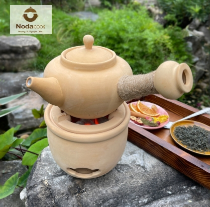 Ấm đun nước trà kèm bếp