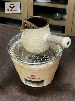 Combo Ấm trà 500ml dáng đứng & Bếp nướng nhỏ