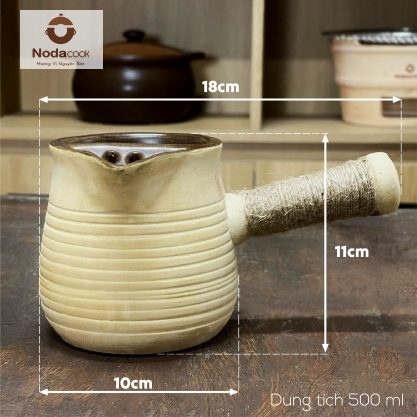 kích thước ấm đun trà sữa nướng